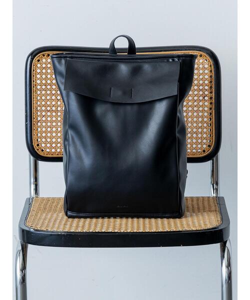 Legato Largo（レガートラルゴ）の「【WEB限定】Legato Largo　≪Lineare ≫ PC収納リュック＊（バックパック/リュック・レディース・ブラック/ブラウン/アイボリー・FREE）」の17枚目の写真