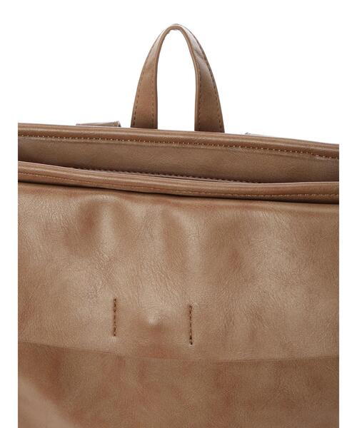 Legato Largo（レガートラルゴ）の「【WEB限定】Legato Largo　≪Lineare ≫ PC収納リュック＊（バックパック/リュック・レディース・ブラック/ブラウン/アイボリー・FREE）」の20枚目の写真