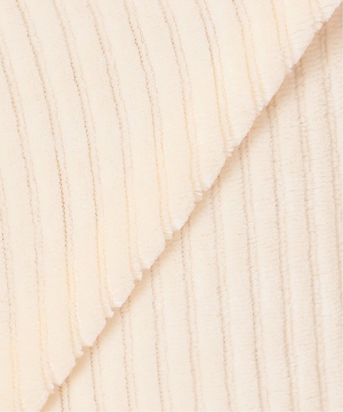 Simplicite（サンプリシテ）の「コーデュロイタイトロングスカート◆（スカート・レディース・ホワイト/ブラック/パープル・FREE）」の19枚目の写真