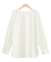 タックボリュームスリーブTブラウス