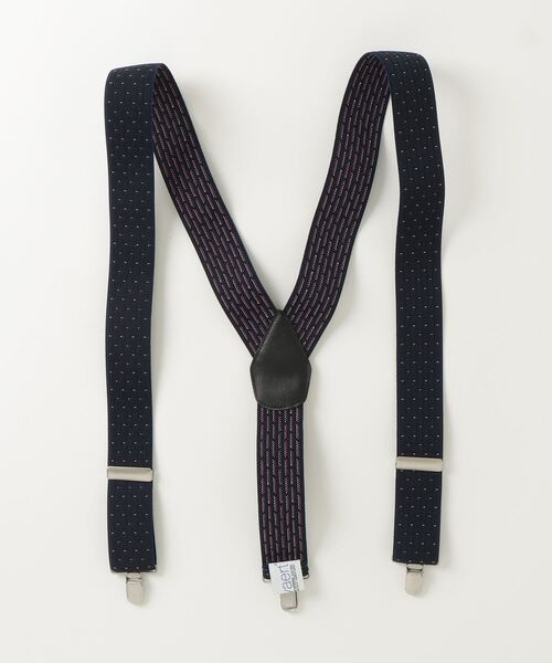 GEVAERT（ゲバルト）の「GEVAERT 35mmY型サスペンダー（サスペンダー・メンズ・C/D/E/F/G/H/I/J/K/L/M/N/O/R/S/T/U/V/W/ベージュ/ネイビー/その他1/その他2/その他3/ブラック×イエロー/イエロー/X/Z/ワインレッド/レオパード/Y/グレー/ネイビー系/ブラック/その他/ライトブルー・FREE）」の7枚目の写真