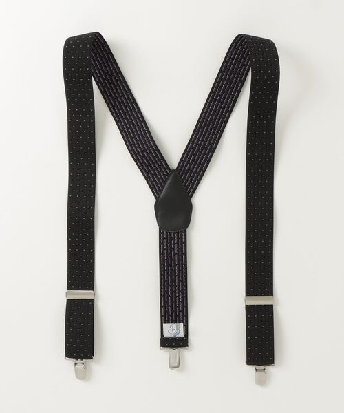 GEVAERT（ゲバルト）の「GEVAERT 35mmY型サスペンダー（サスペンダー・メンズ・C/D/E/F/G/H/I/J/K/L/M/N/O/R/S/T/U/V/W/ベージュ/ネイビー/その他1/その他2/その他3/ブラック×イエロー/イエロー/X/Z/ワインレッド/レオパード/Y/グレー/ネイビー系/ブラック/その他/ライトブルー・FREE）」の2枚目の写真