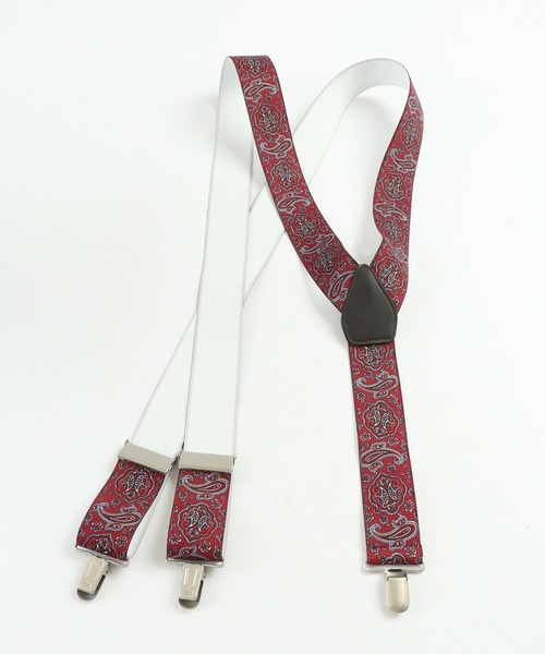 GEVAERT（ゲバルト）の「GEVAERT 35mmY型サスペンダー（サスペンダー・メンズ・C/D/E/F/G/H/I/J/K/L/M/N/O/R/S/T/U/V/W/ベージュ/ネイビー/その他1/その他2/その他3/ブラック×イエロー/イエロー/X/Z/ワインレッド/レオパード/Y/グレー/ネイビー系/ブラック/その他/ライトブルー・FREE）」の16枚目の写真