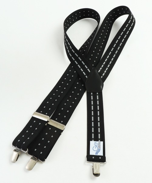 GEVAERT（ゲバルト）の「GEVAERT 35mmY型サスペンダー（サスペンダー・メンズ・C/D/E/F/G/H/I/J/K/L/M/N/O/R/S/T/U/V/W/ベージュ/ネイビー/その他1/その他2/その他3/ブラック×イエロー/イエロー/X/Z/ワインレッド/レオパード/Y/グレー/ネイビー系/ブラック/その他/ライトブルー・FREE）」の17枚目の写真