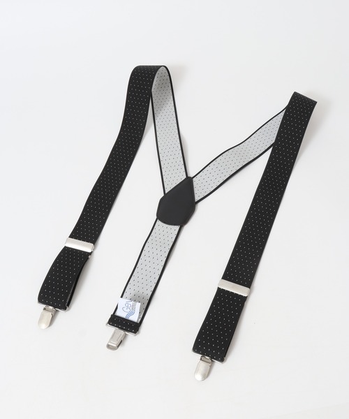 GEVAERT(ゲバルト)の「GEVAERT 35mmY型サスペンダー(サスペンダー・メンズ・C/D/E/F/G/H/I/J/K/L/M/N/O/R/S/T/U/V/W/ベージュ/ネイビー/その他1/その他2/その他3/ブラック×イエロー/イエロー/X/Z/ワインレッド/レオパード/Y/グレー/ネイビー系/ブラック/その他/ライトブルー・FREE)」の2枚目の写真
