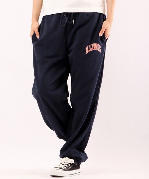 Revo.（レボ）の「280ｇT/C 裏毛ワンポイントプリント スウェットパンツ（スウェットパンツ・メンズ・ネイビー/アッシュ/グリーン/ダークパープル/ブラック/ヘザーグレー・M/L）」の6枚目の写真