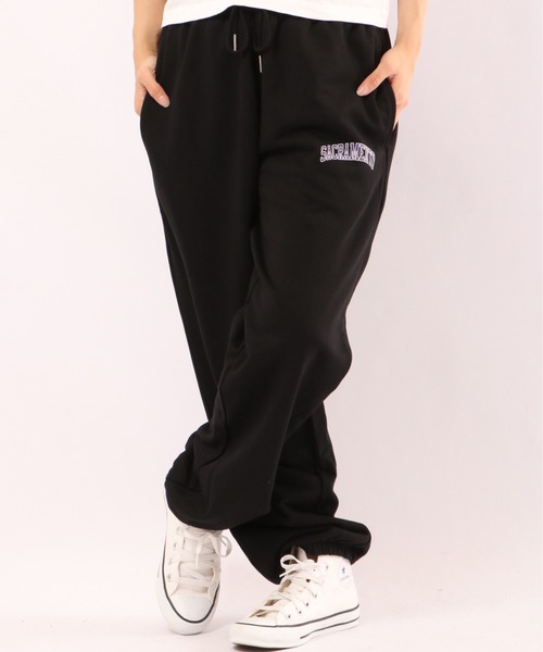 Revo.（レボ）の「280ｇT/C 裏毛ワンポイントプリント スウェットパンツ（スウェットパンツ・メンズ・ネイビー/アッシュ/グリーン/ダークパープル/ブラック/ヘザーグレー・M/L）」の7枚目の写真