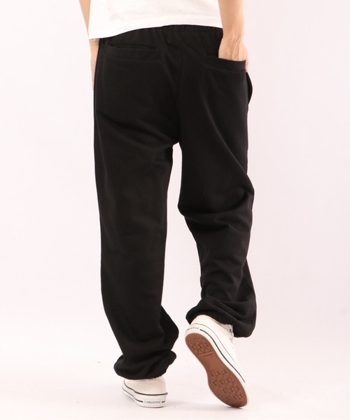 Revo.（レボ）の「280ｇT/C 裏毛ワンポイントプリント スウェットパンツ（スウェットパンツ・メンズ・ネイビー/アッシュ/グリーン/ダークパープル/ブラック/ヘザーグレー・M/L）」の9枚目の写真