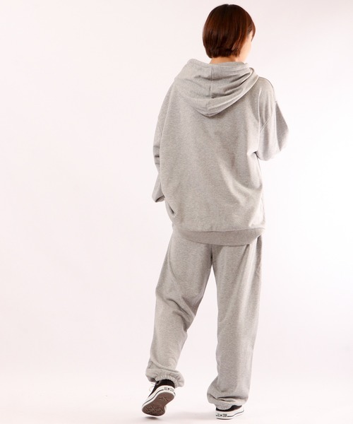 Revo.（レボ）の「280ｇT/C 裏毛ワンポイントプリント スウェットパンツ（スウェットパンツ・メンズ・ネイビー/アッシュ/グリーン/ダークパープル/ブラック/ヘザーグレー・M/L）」の16枚目の写真