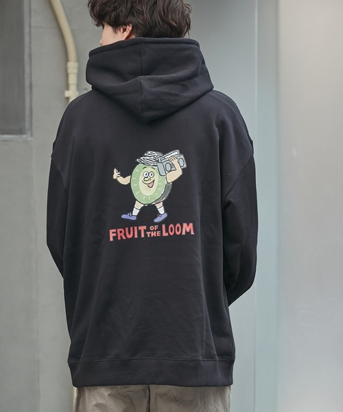 FRUIT OF THE LOOM(フルーツオブザルーム)の「WANPAKUHOUSEコラボパーカー / 長袖 / カジュアル / バック / プリント / ユニセックス(パーカー・メンズ・G/C/I/A/D/F/J/H/E/B・M/XL/L)」の6枚目の写真