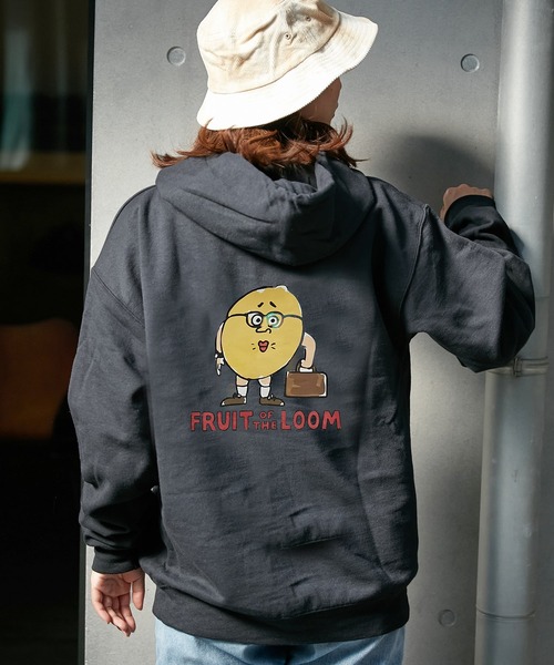 FRUIT OF THE LOOM(フルーツオブザルーム)の「WANPAKUHOUSEコラボパーカー / 長袖 / カジュアル / バック / プリント / ユニセックス(パーカー・メンズ・G/C/I/A/D/F/J/H/E/B・M/XL/L)」の10枚目の写真