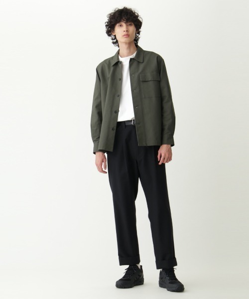 人気が高い MARGARET WOOL HOWELL（マーガレットハウエル）の「BRUSHED ジャケット・アウター