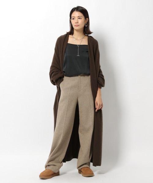 BABYLONE - 新品 BABYLONE ウォッシャブルシルクSQキャミ カーキ BABYLONE（バビロン）の「BABYLONE / ウォッシャブルシルク