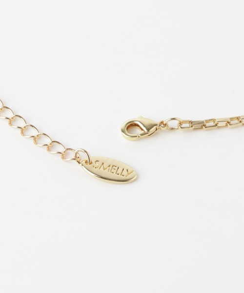 SMELLY（スメリー）の「ボールチェーンコンビネックレス（ネックレス・レディース・ゴールド・-）」の8枚目の写真