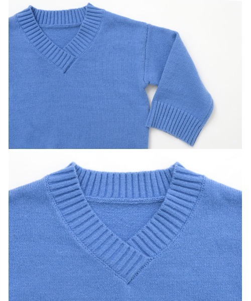 Re:EDIT（リエディ）の「モヘアタッチカラーニット（ニット/セーター・レディース・ピンク/レッド/グリーン/ブルー/イエロー・MEDIUM/LARGE）」の14枚目の写真