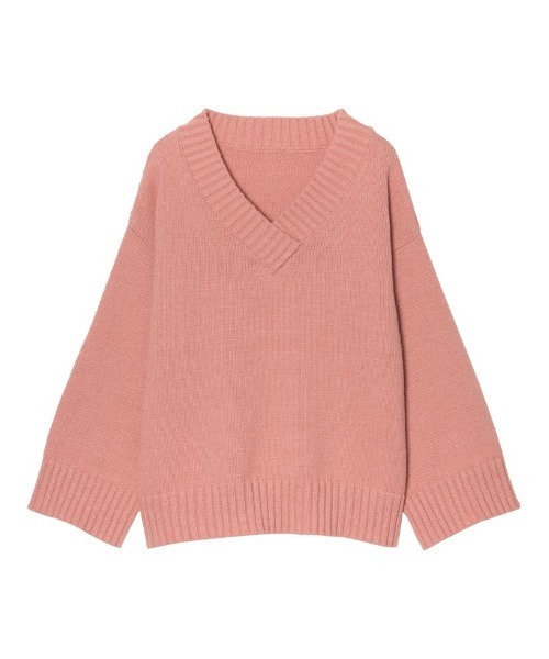 Re:EDIT（リエディ）の「モヘアタッチカラーニット（ニット/セーター・レディース・ピンク/レッド/グリーン/ブルー/イエロー・MEDIUM/LARGE）」の16枚目の写真