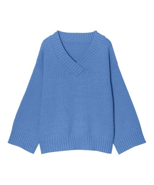 Re:EDIT（リエディ）の「モヘアタッチカラーニット（ニット/セーター・レディース・ピンク/レッド/グリーン/ブルー/イエロー・MEDIUM/LARGE）」の20枚目の写真