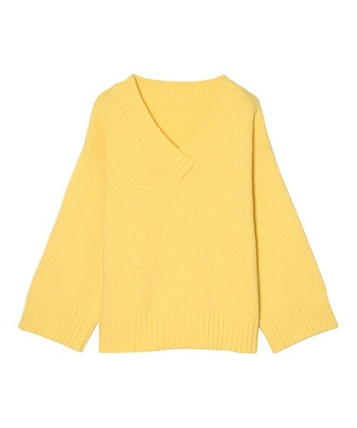 Re:EDIT（リエディ）の「モヘアタッチカラーニット（ニット/セーター・レディース・ピンク/レッド/グリーン/ブルー/イエロー・MEDIUM/LARGE）」の17枚目の写真