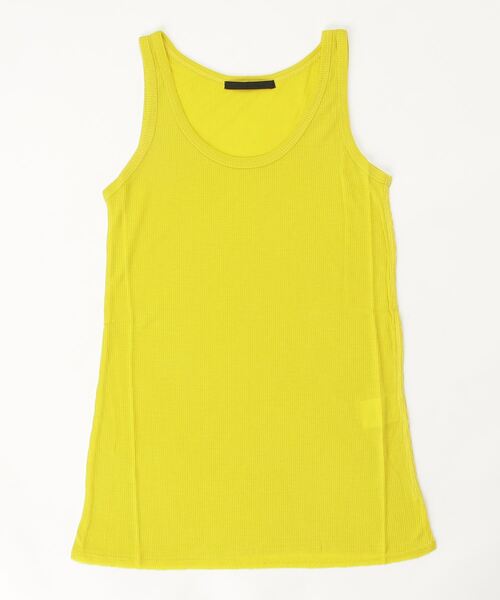 ROYAL FLASH（ロイヤルフラッシュ）の「LUVATRAM/ルーバトラム/テレコタンクトップ（タンクトップ・レディース・ピンク/レモンイエロー/ターコイズブルー・FREE）」の2枚目の写真