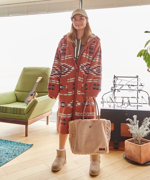 Kahiko(カヒコ)の「【Kahiko】ファーニットビーチバッグ(トートバッグ・レディース・ホワイト/ベージュ/ネイビー/ブラック/オフホワイト/ホワイト×グレー/グレー/カーキ・FREE)」の22枚目の写真