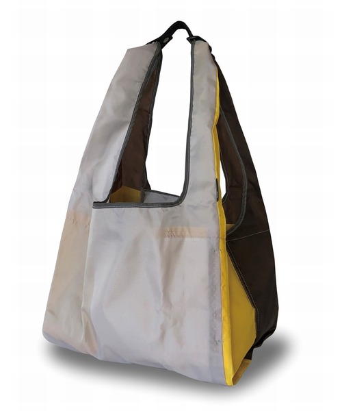 ROOTOTE（ルートート）の「ルートート/洗濯可能 レジカゴサイズ PT.ルーショッパーグランデ.サーモインナーセット-A（エコバッグ/サブバッグ・レディース・ブラック系その他/グレー系その他/レッド系その他/ストライプ/チェック・FREE）」の3枚目の写真