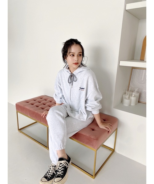 jumelle（ジュメロ）の「スウェットパンツ（スウェットパンツ・レディース・グレー/ピンク/ミント・SMALL/MEDIUM）」の8枚目の写真