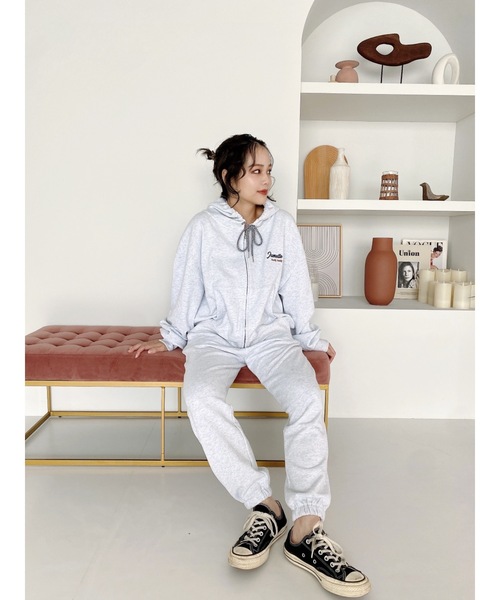 jumelle（ジュメロ）の「スウェットパンツ（スウェットパンツ・レディース・グレー/ピンク/ミント・SMALL/MEDIUM）」の11枚目の写真