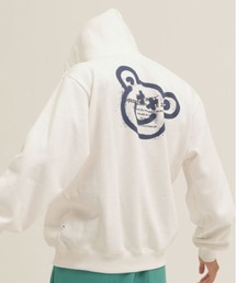 【ISTKUNST】BEAR & SMILEY HOODIE / イストクンスト ベアー アンド  スマイリー フーディー