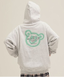【ISTKUNST】BEAR & SMILEY HOODIE / イストクンスト ベアー アンド スマイリー フーディー