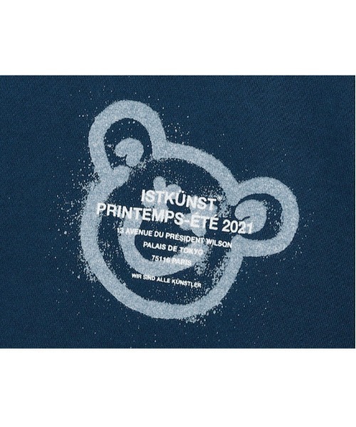 ISTKUNST】BEAR & SMILEY HOODIE / イストクンスト ベアー