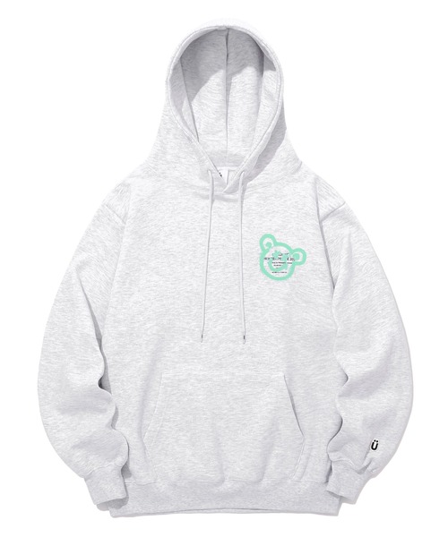 ISTKUNST(イストクンスト)の「【ISTKUNST】BEAR & SMILEY HOODIE / イストクンスト ベアー アンド スマイリー フーディー(パーカー・メンズ・ホワイト/ライトグレー/ブラック/ブルー・SMALL/MEDIUM/LARGE)」の21枚目の写真
