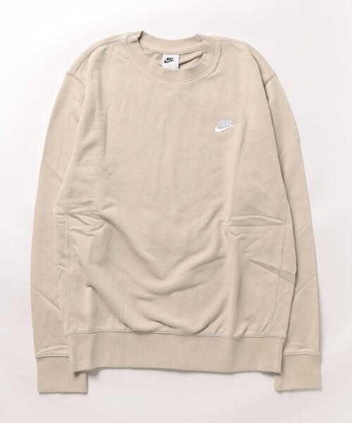 NIKE(ナイキ)の「《NIKEアパレル》ナイキ クラブ フレンチテリー クルー(Tシャツ/カットソー・メンズ・グレー×ホワイト/ブラック×ホワイト/グリーン/ベージュ系その他/ブラウン系その他/ホワイト系その他2・M/L/XL/S/2XL)」の5枚目の写真