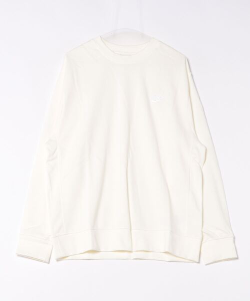 NIKE(ナイキ)の「《NIKEアパレル》ナイキ クラブ フレンチテリー クルー(Tシャツ/カットソー・メンズ・グレー×ホワイト/ブラック×ホワイト/グリーン/ベージュ系その他/ブラウン系その他/ホワイト系その他2・M/L/XL/S/2XL)」の2枚目の写真