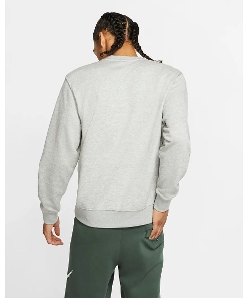 NIKE(ナイキ)の「《NIKEアパレル》ナイキ クラブ フレンチテリー クルー(Tシャツ/カットソー・メンズ・グレー×ホワイト/ブラック×ホワイト/グリーン/ベージュ系その他/ブラウン系その他/ホワイト系その他2・M/L/XL/S/2XL)」の10枚目の写真