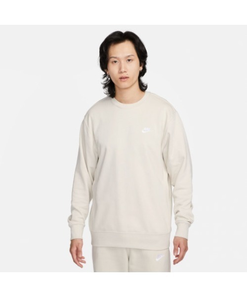 NIKE(ナイキ)の「《NIKEアパレル》ナイキ クラブ フレンチテリー クルー(Tシャツ/カットソー・メンズ・グレー×ホワイト/ブラック×ホワイト/グリーン/ベージュ系その他/ブラウン系その他/ホワイト系その他2・M/L/XL/S/2XL)」の12枚目の写真