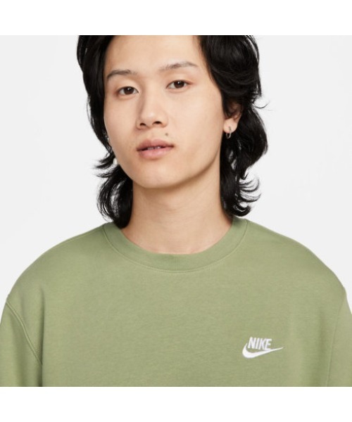 NIKE(ナイキ)の「《NIKEアパレル》ナイキ クラブ フレンチテリー クルー(Tシャツ/カットソー・メンズ・グレー×ホワイト/ブラック×ホワイト/グリーン/ベージュ系その他/ブラウン系その他/ホワイト系その他2・M/L/XL/S/2XL)」の17枚目の写真