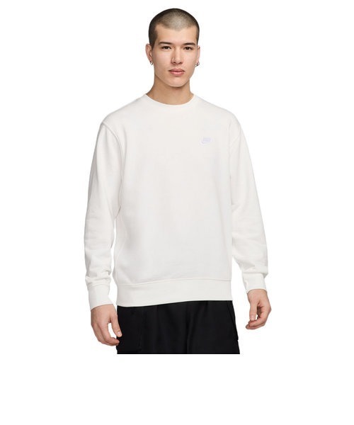 NIKE(ナイキ)の「《NIKEアパレル》ナイキ クラブ フレンチテリー クルー(Tシャツ/カットソー・メンズ・グレー×ホワイト/ブラック×ホワイト/グリーン/ベージュ系その他/ブラウン系その他/ホワイト系その他2・M/L/XL/S/2XL)」の22枚目の写真