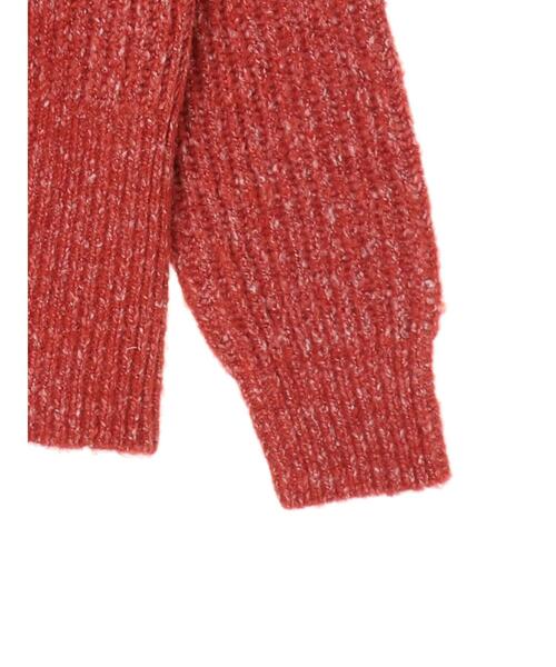 Furryrate(ファーリーレート)の「・furry rate MIXリブカーディガン*(カーディガン/ボレロ・レディース・ネイビー/ブラウン/レッド・FREE)」の18枚目の写真