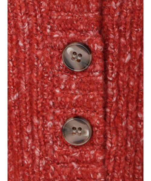 Furryrate(ファーリーレート)の「・furry rate MIXリブカーディガン*(カーディガン/ボレロ・レディース・ネイビー/ブラウン/レッド・FREE)」の21枚目の写真