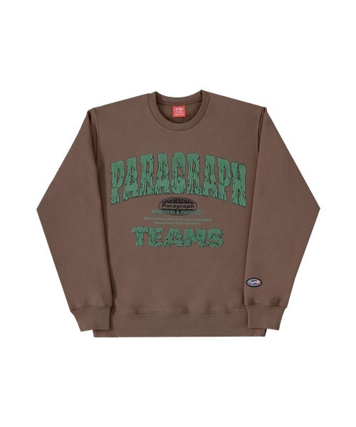 Paragraph★COLLEGE LOGO SWEATSHIRT★パラグラフ Paragraph（パラグラフ） 【並行輸入】パラグラフ paragraph CLOISTER