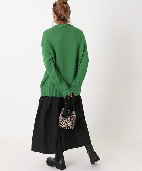 journal standard L'essage（ジャーナルスタンダードレサージュ）の「シャンブレータフタ ティアードスカート◆2（スカート・レディース・ブラック・FREE）」の11枚目の写真