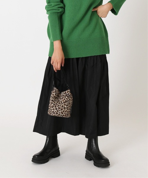 journal standard L'essage（ジャーナルスタンダードレサージュ）の「シャンブレータフタ ティアードスカート◆2（スカート・レディース・ブラック・FREE）」の9枚目の写真