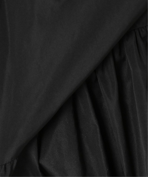 journal standard L'essage（ジャーナルスタンダードレサージュ）の「シャンブレータフタ ティアードスカート◆2（スカート・レディース・ブラック・FREE）」の5枚目の写真