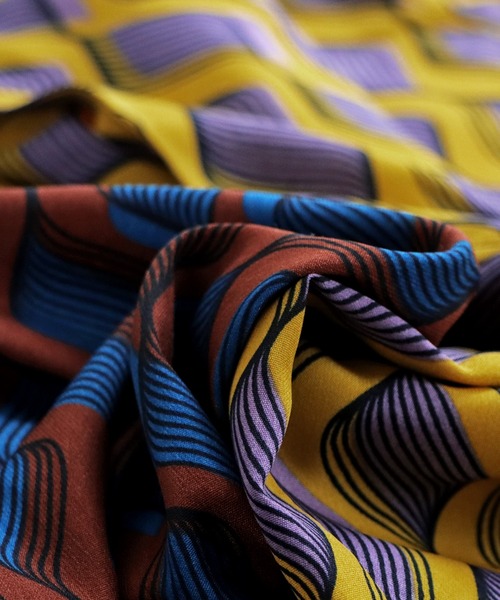 antiqua（アンティカ）の「レトロ柄ワイドパンツ（その他パンツ・レディース・パープル/ブルー・FREE）」の20枚目の写真