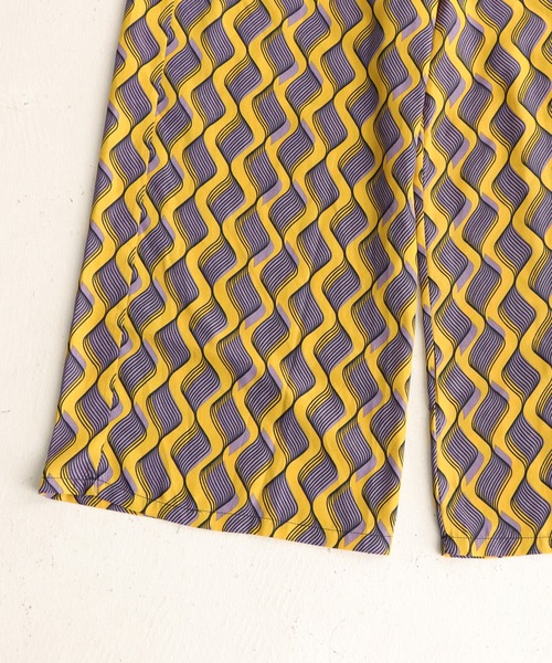 antiqua（アンティカ）の「レトロ柄ワイドパンツ（その他パンツ・レディース・パープル/ブルー・FREE）」の18枚目の写真