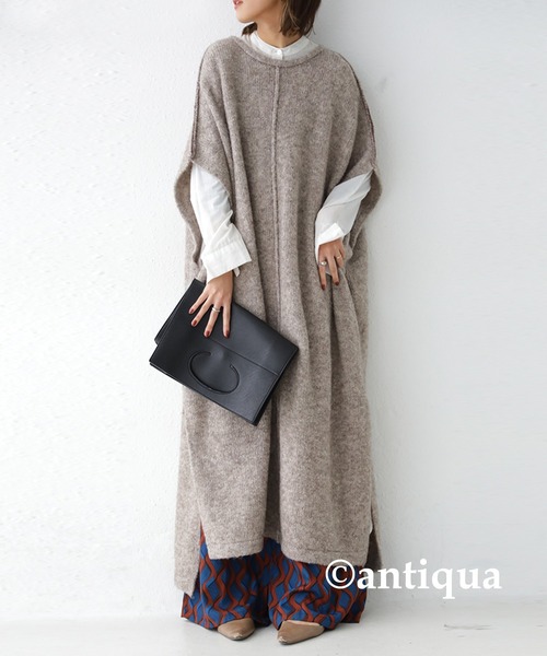 antiqua（アンティカ）の「レトロ柄ワイドパンツ（その他パンツ・レディース・パープル/ブルー・FREE）」の10枚目の写真