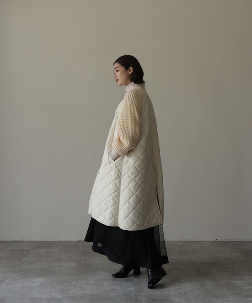 HERENCIA（ヘレンチア）の「キルティング ニット ドッキング