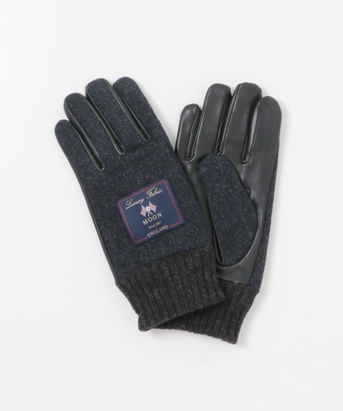 URBAN RESEARCH DOORS（アーバンリサーチドアーズ）の「MOONツイードレザーグローブ（手袋・メンズ・グレー系その他/ブラウン系その他/グリーン系その他/ブルー系その他・ONE）」の7枚目の写真