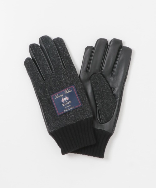 URBAN RESEARCH DOORS（アーバンリサーチドアーズ）の「MOONツイードレザーグローブ（手袋・メンズ・グレー系その他/ブラウン系その他/グリーン系その他/ブルー系その他・ONE）」の13枚目の写真
