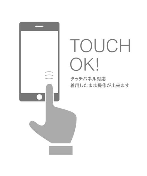 URBAN RESEARCH DOORS（アーバンリサーチドアーズ）の「MOONツイードレザーグローブ（手袋・メンズ・グレー系その他/ブラウン系その他/グリーン系その他/ブルー系その他・ONE）」の6枚目の写真